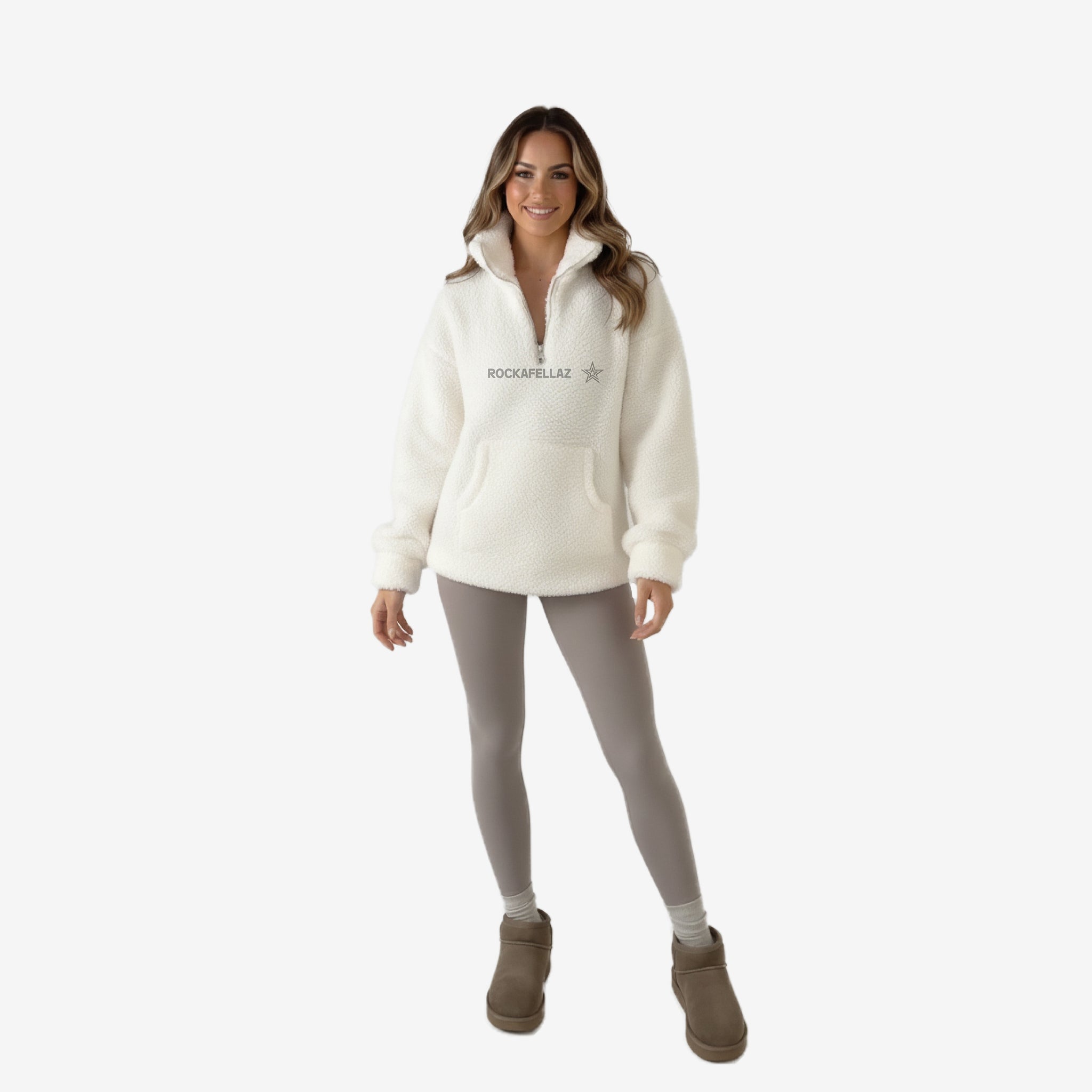 Swiss Leggings & Snowball Top Set