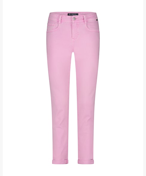 Kate Coloured Denim Straight Leg Reg Rise - Soft Pink