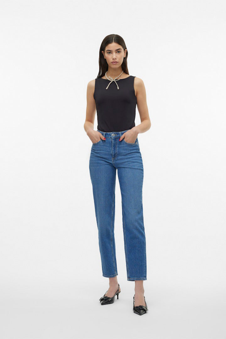 Tessa High Rise Mom Jeans