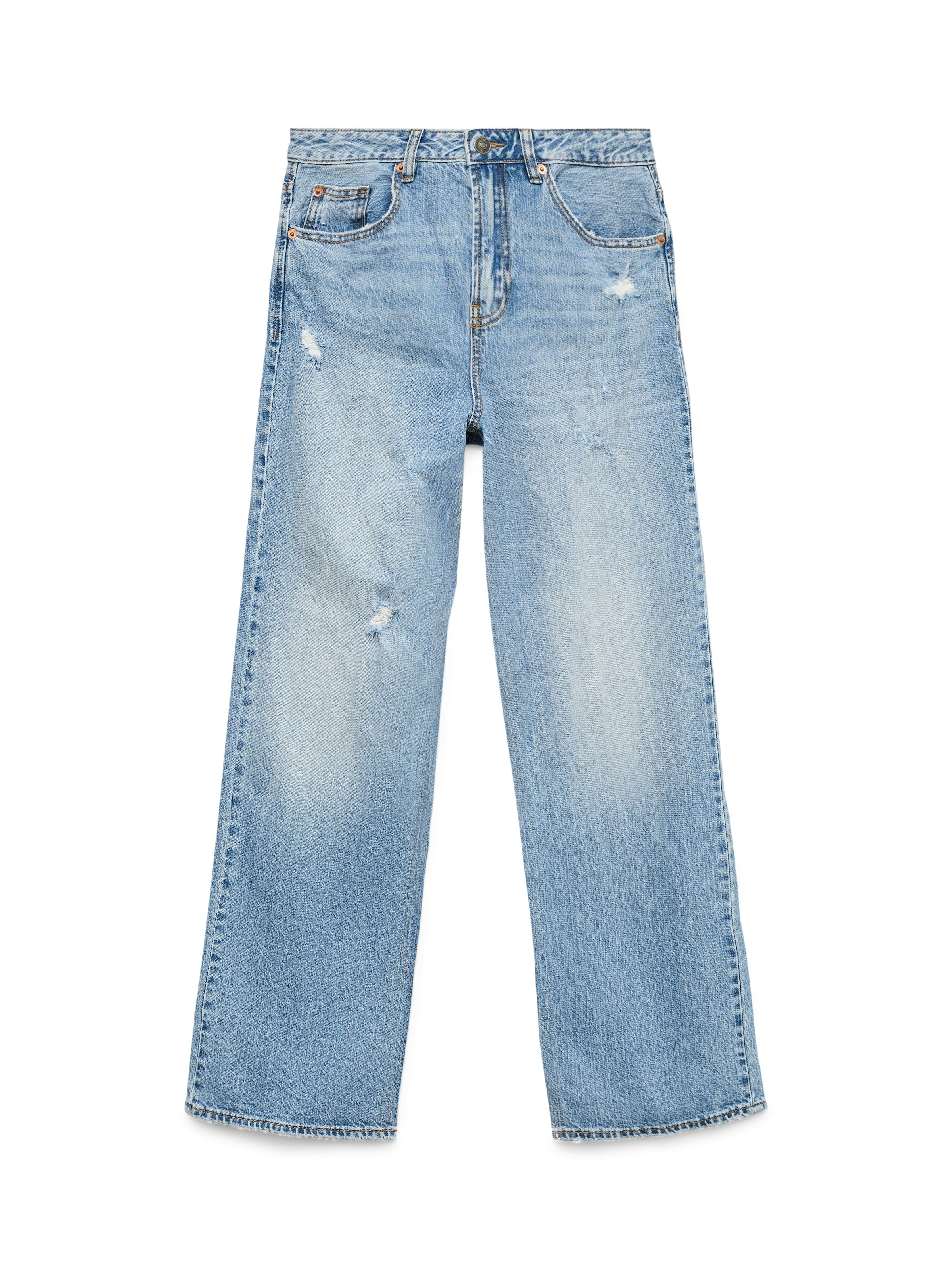 Tessa Highrise Distressed Jeans