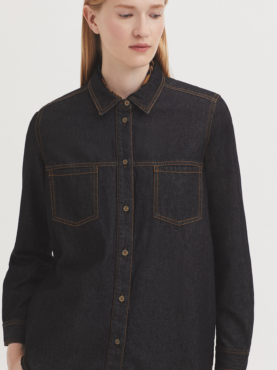 Denim Shirt - Grey Denim