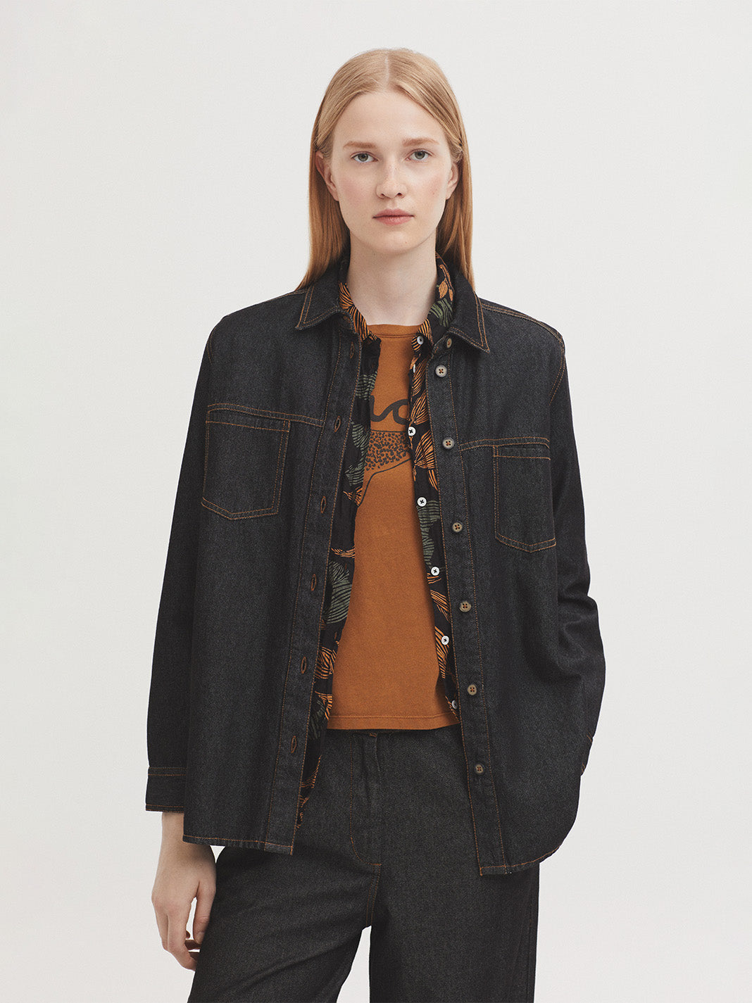 Denim Shirt - Grey Denim