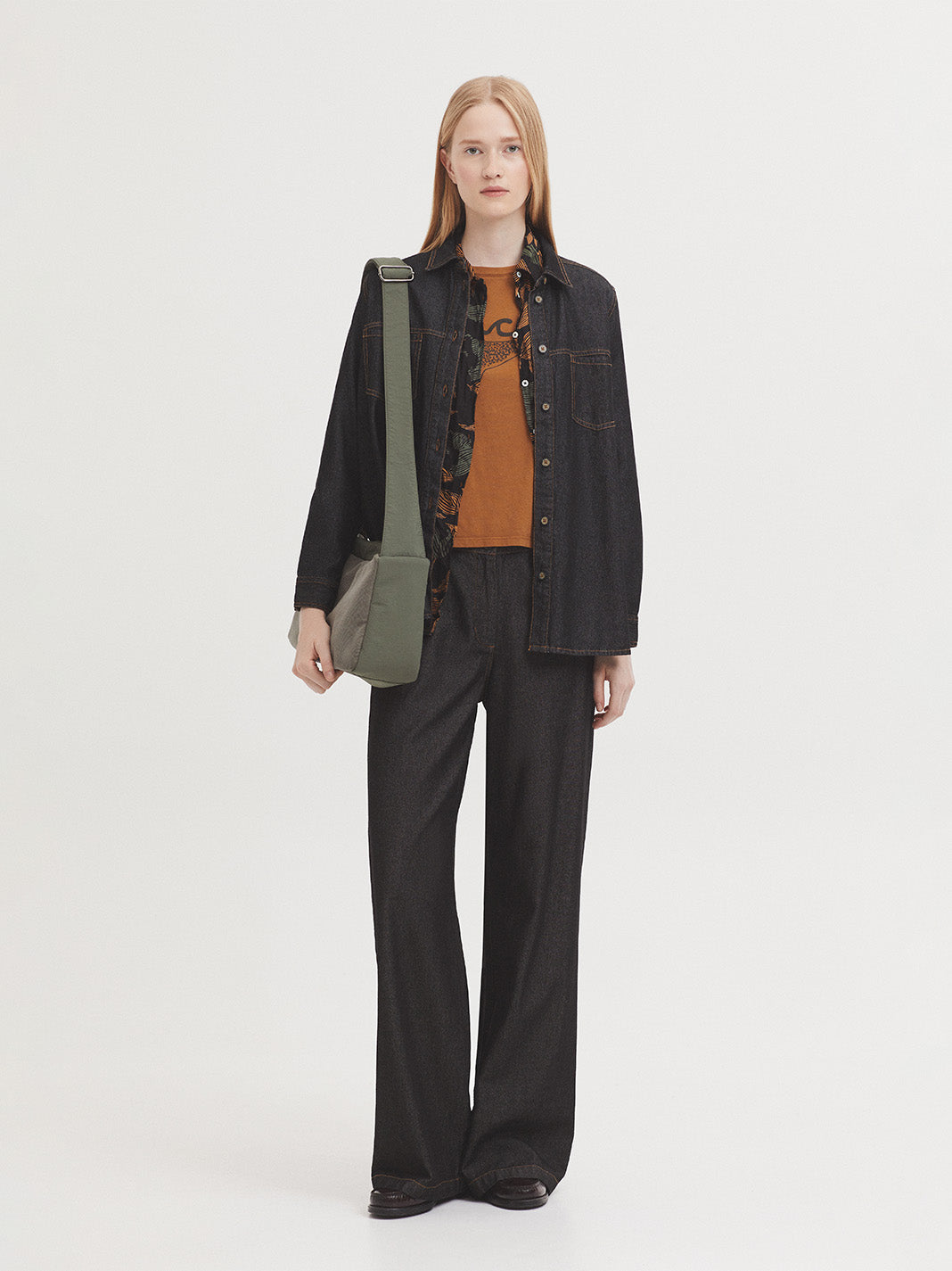 Denim Trouser - Grey Denim