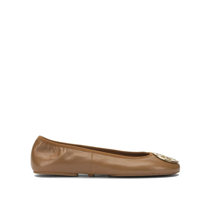 Minnie Travel Ballet Pecan Praline/Gold