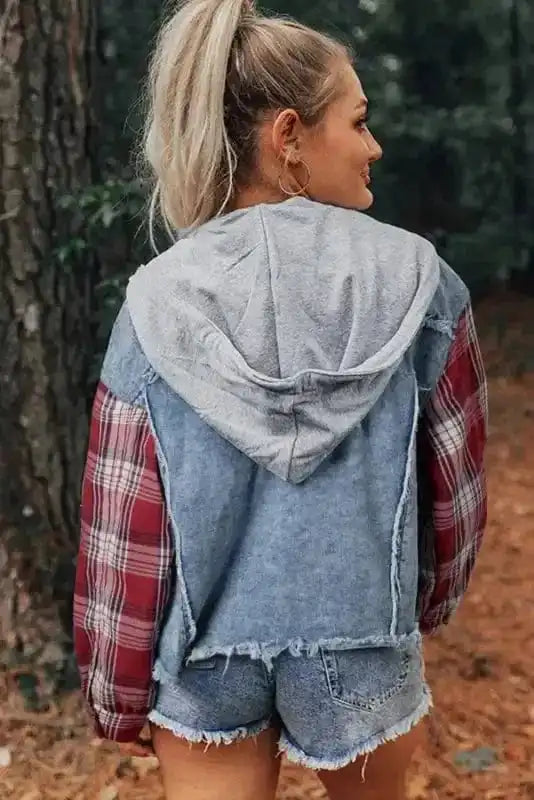 Tartan Tryst Denim Jacket