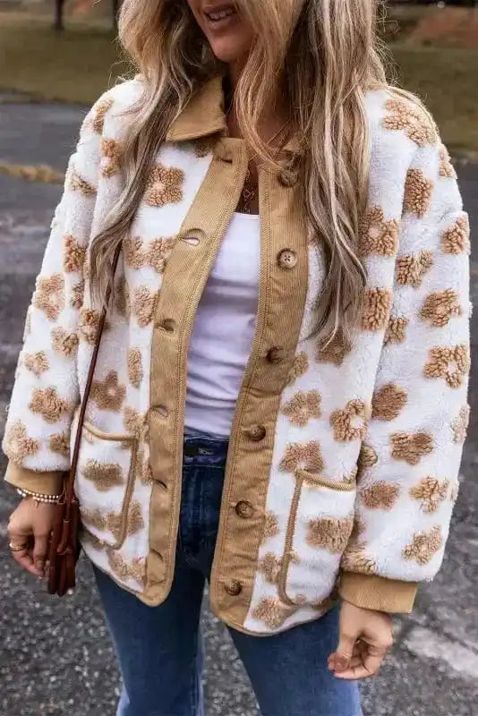 Blossom Cozy Fleece Jacket