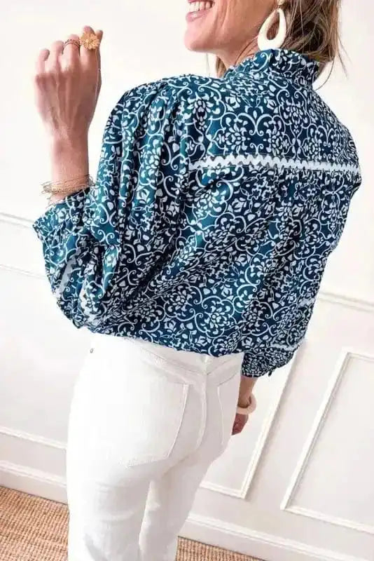 Floral Cascade Comfort Shirt