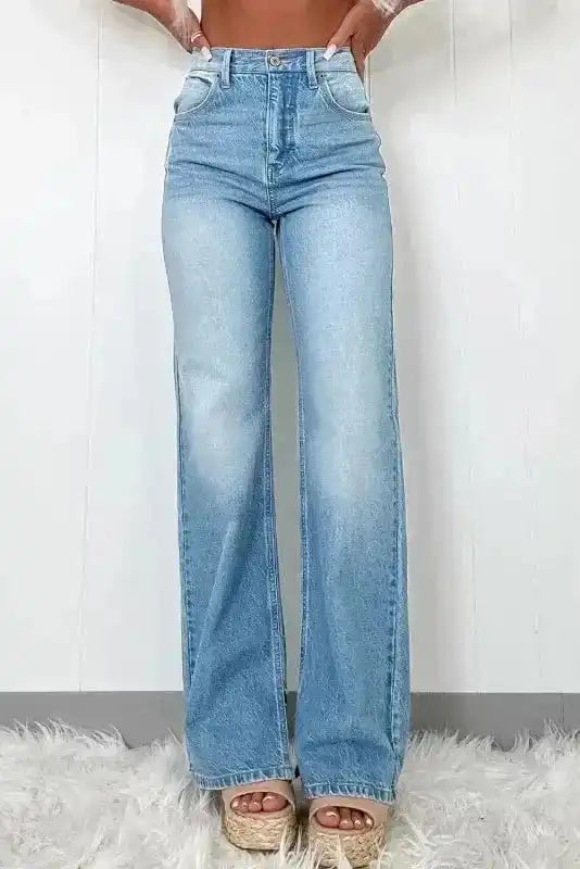 Myosotis Skyline Straight-Cut Jeans