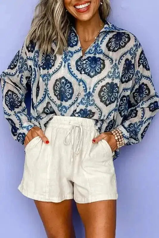 Tribal Chic Loose Shirt