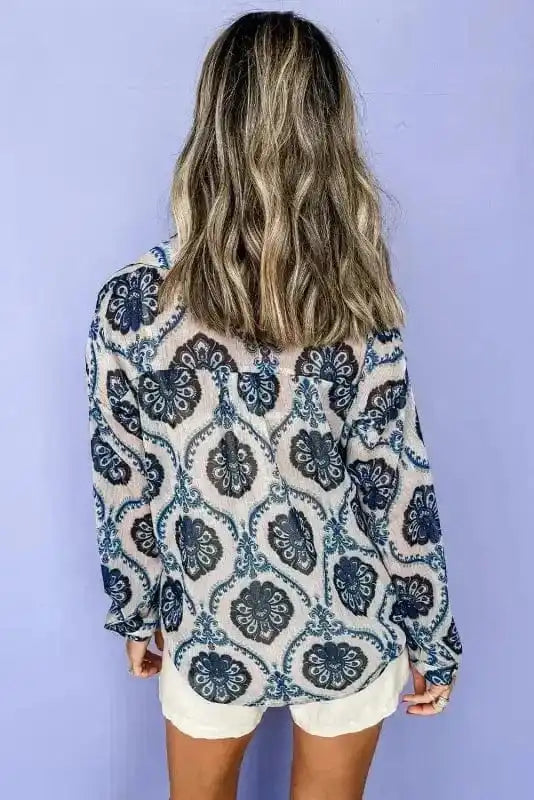 Tribal Chic Loose Shirt