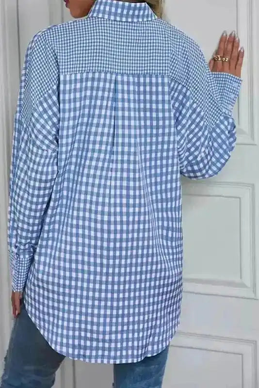 Urban Plaid Stripe Shirt