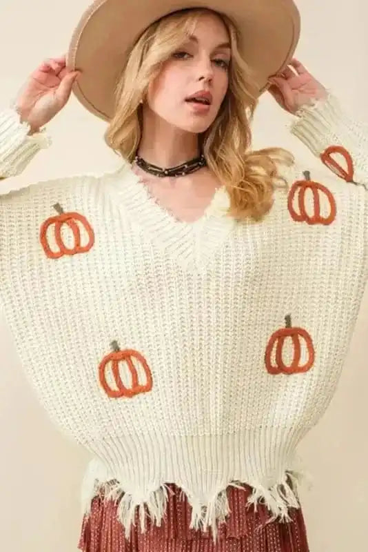 Autumn Charm Cable Knit Sweater