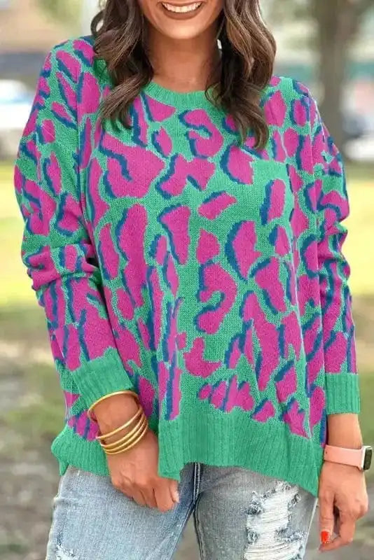 Verdant Visions Baggy Sweater