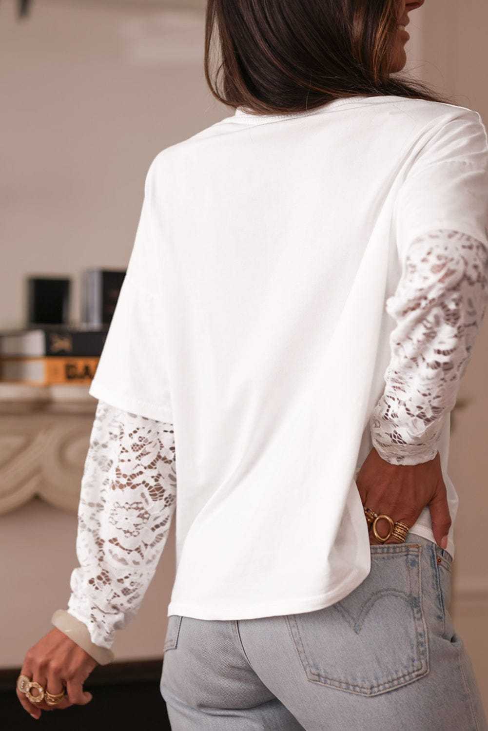Romantic Lace Long Sleeve Top